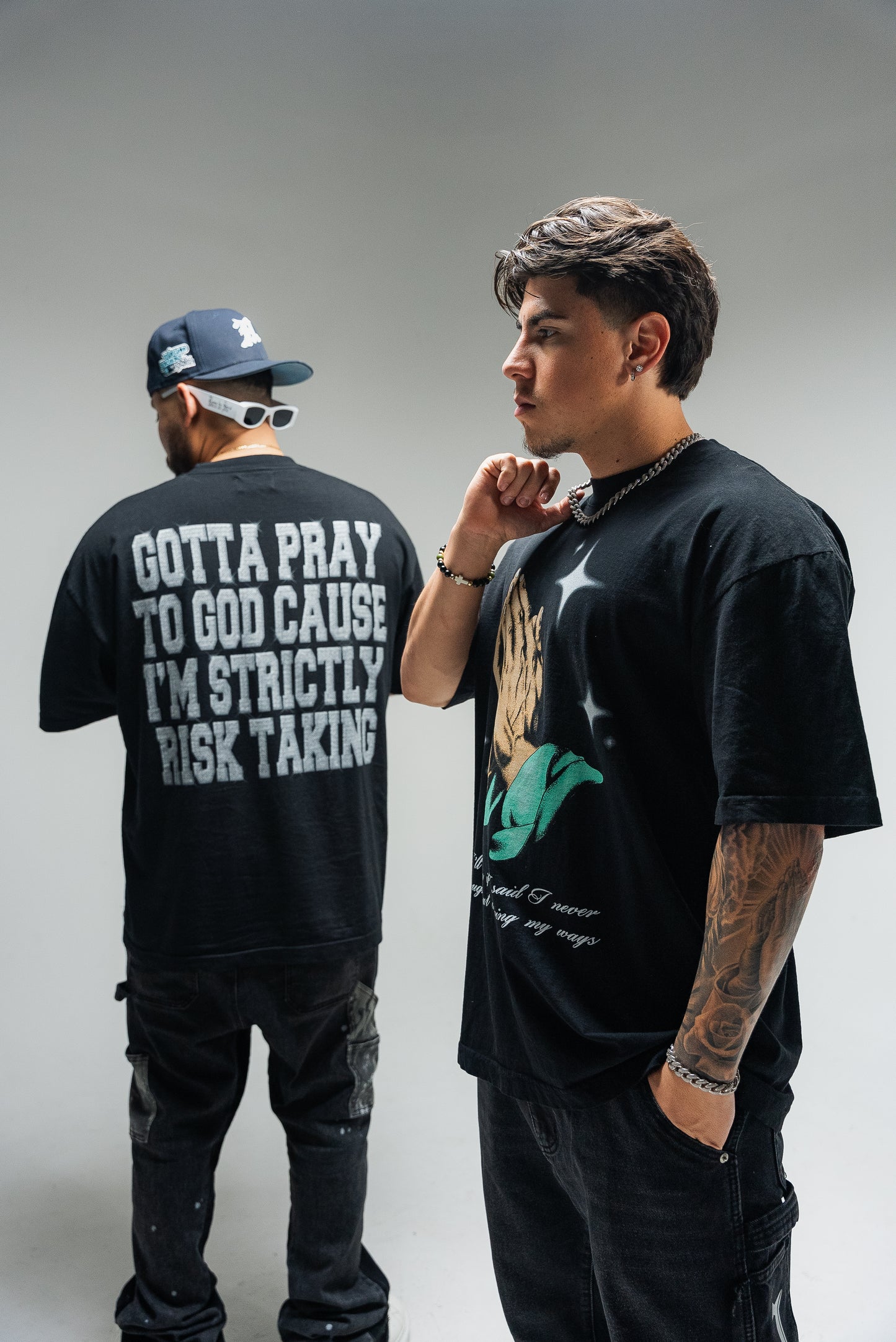 'PRAY TO GOD' HEAVYWEIGHT TEE