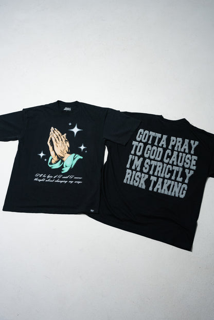 'PRAY TO GOD' HEAVYWEIGHT TEE